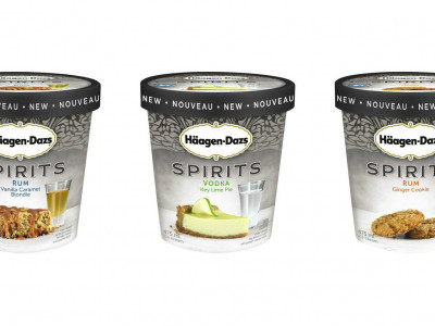 New Haagen Dazs Spirits Flavoured Ice Cream 