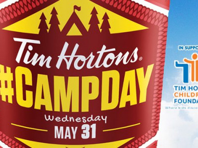 Camp Day @ Tim Hortons On May 31st