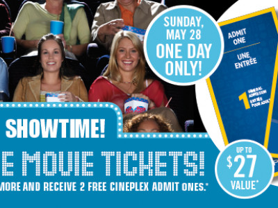 2 Free Movies With $75 @ Shoppers