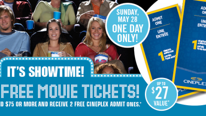 2 Free Movies With $75 @ Shoppers