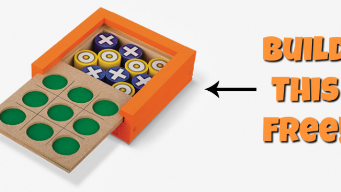 Kids Can Build a Free Tic Tac Toe Game @ Home Depot