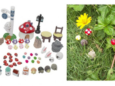 Fairy Garden 52 Piece Set $15.99 @ Amazon