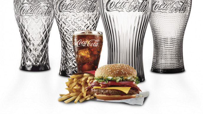 Free Coca-Cola Glass With Extra Value Meal @ McDonald's