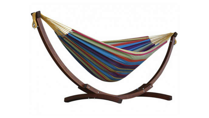 Vivere Double Cotton Hammock with Stand $179.99 @ Amazon.ca