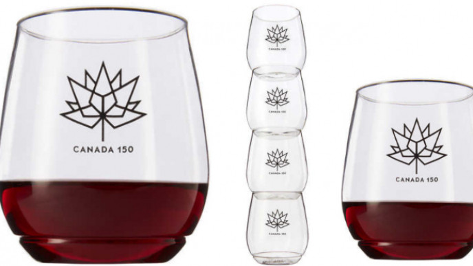 Canada 150 Wine Glass Set $29.99 Shipped @ Costco.ca