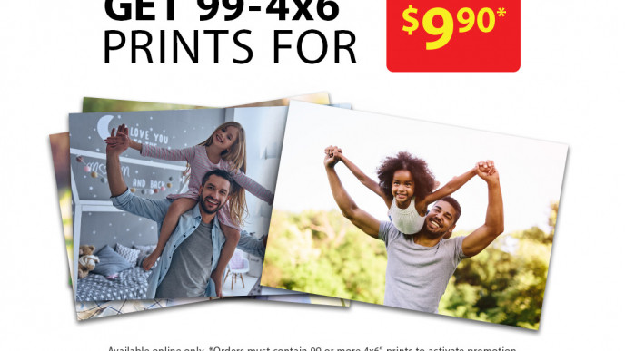 Get 99 4x6" Photo Prints For $9.90 @ Walmart Canada