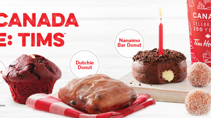 New Canada 150 Items @ Tim Hortons