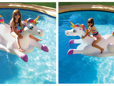 Ride-On Inflatable Unicorn $56.99 Shipped