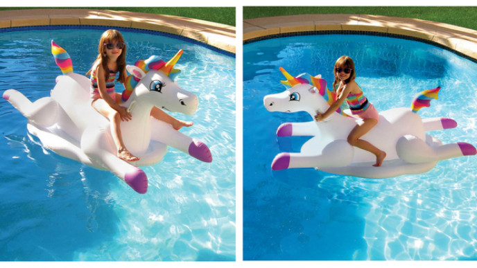 kmart inflatable unicorn