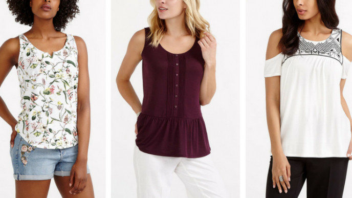 Tees 40% Off from $5.99 @ Reitmans