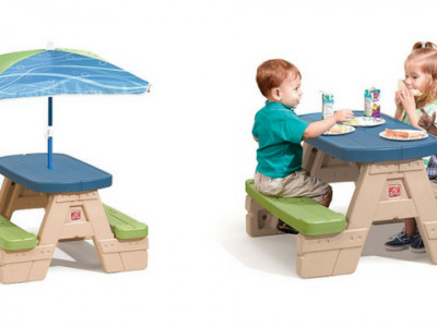 Step2 Picnic Table with Umbrella $39.97