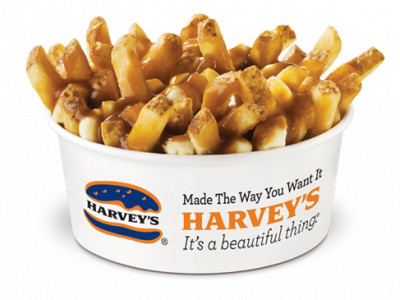$3.99 Poutine & Drink @ Harvey's