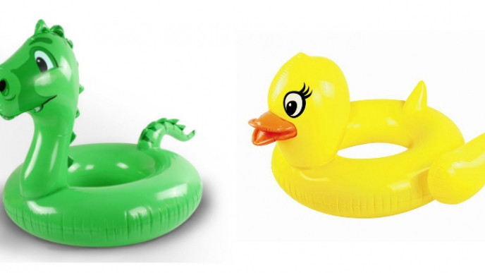 Giant Dinosaur or Duck Pool Float $12 @ Chapters Indigo