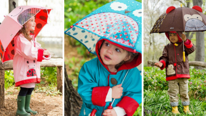 Kids' Skip Hop Zoo Raincoats $31.50 Shipped