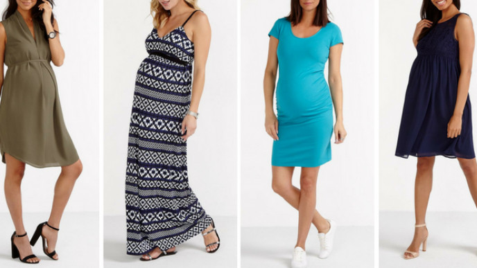 Maternity Dresses from $17.49 @ Thyme Maternity