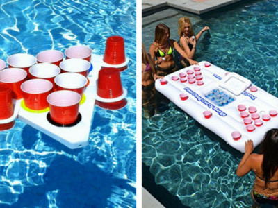 Floating Pool Pong Tables from $27.99
