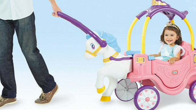 little tikes unicorn carriage smyths