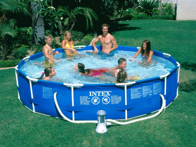 Intex Metal Frame Pool $128