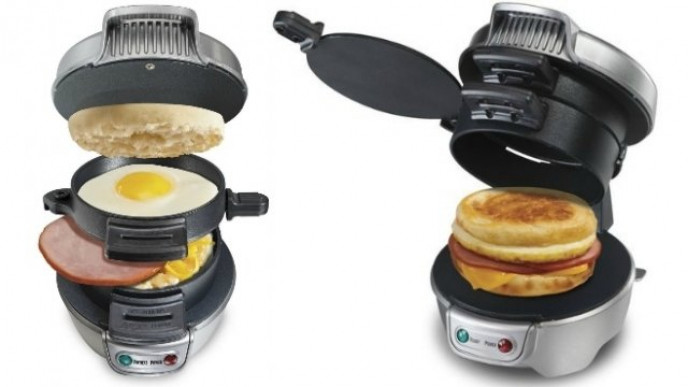 Hamilton Beach Breakfast Electric Sandwich Maker $19.97 @ Amazon Canada