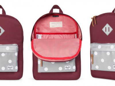 Herschel Heritage Youth Backpack $27.50 Shipped