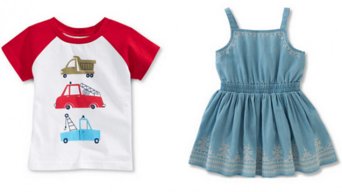 Kids' Summer Clothes from $2.99 @ The Bay