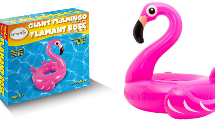 Giant Flamingo Pool Float $12 @ Chapters Indigo Canada