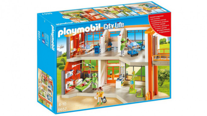 Playmobil Furnished Children's Hospital Set $65.98 