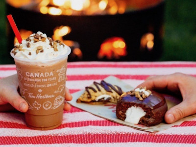New S'mores Items @ Tim Hortons