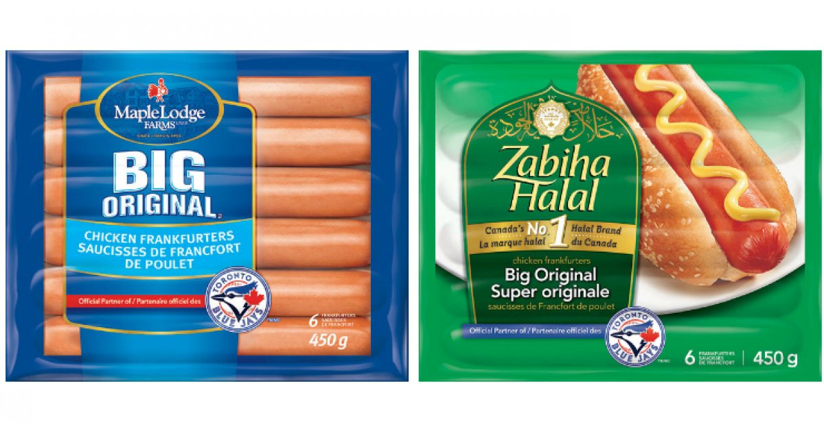 The recalled products include: Zabiha Halal Big Original Chicken Frankfurte...