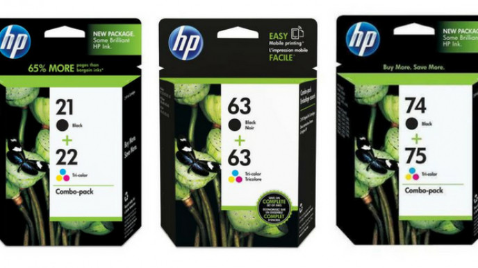 HP Ink Cartridge 2-Packs from $46.72