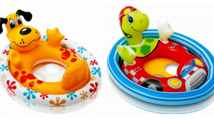 Intex Inflatable See Me Sit Pool Float $11.99