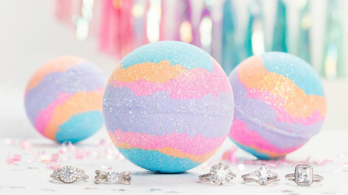 Unicorn Bath Bomb $17.99 @ Charmed Aroma