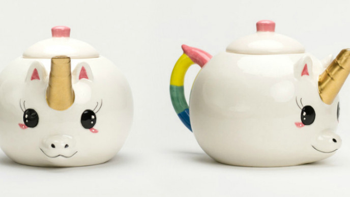 Pre-Order Unicorn Teapot $48.25 @ Firebox
