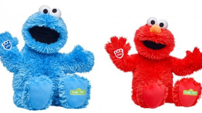 NEW Elmo & Cookie Monster @ Build-a-Bear