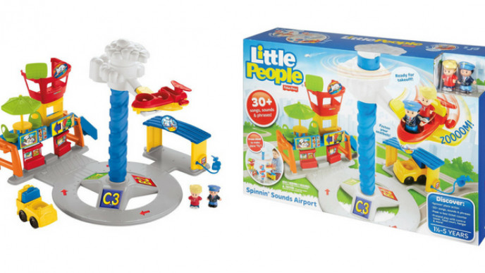 Fisher-Price Spinnin' Sounds Airport $19.99