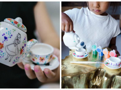 Disney Tea Party Set $29