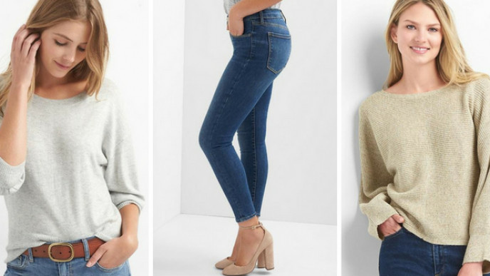 40% off Jeans & Sweaters Today Only @ Gap Canada
