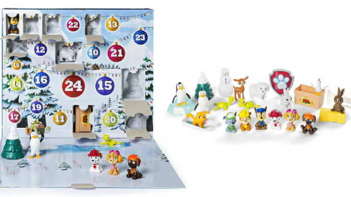 Stillehavsøer Ansøgning kærlighed PAW Patrol Figures Advent Calendar $29.97 Shipped