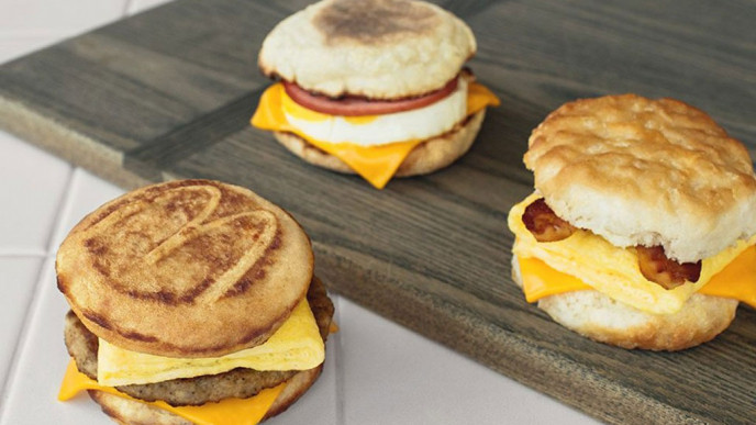 BOGO Breakfast Sandwiches @ McDonald's