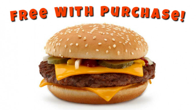 Free Cheeseburger With Any Purchase on September 18th @ McDonald's Canada