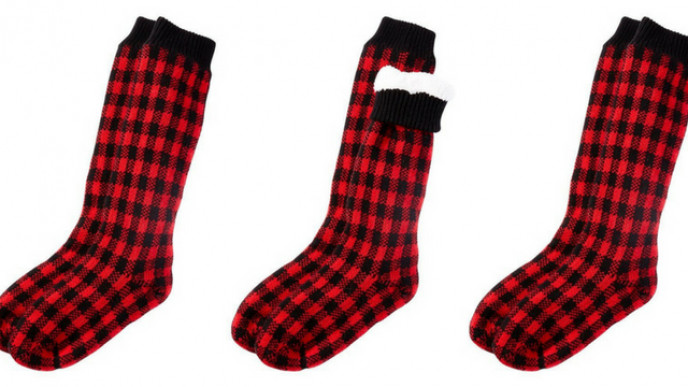 Checkered Reading Socks from $8.50 @ Chapters