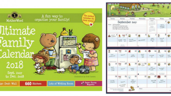 MotherWord 2018 Family Calendars Out Now