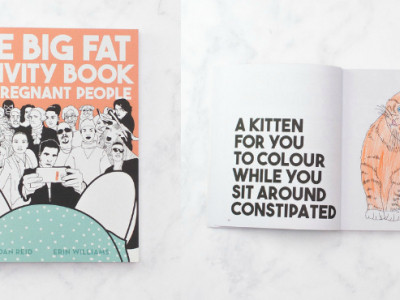 Big Fat Activity Book For Pregnant People