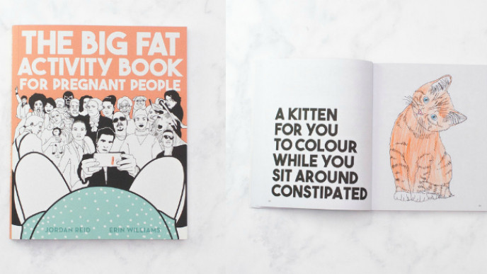 The Big Fat Activity Book For Pregnant People $11.88 @ Book Depository