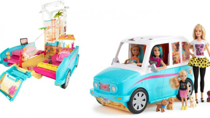 barbie puppy mobile