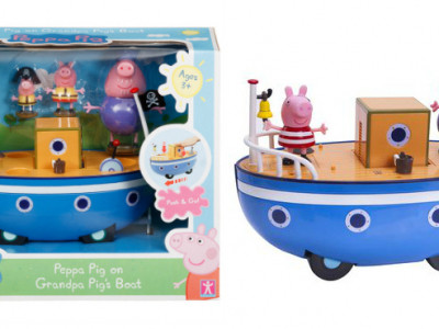 Peppa Pig Grandpa's Boat $20