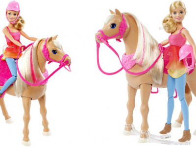 Barbie Dancin' Fun Horse $40
