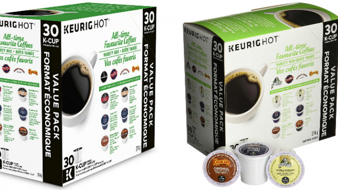 Keurig All-Time Favourite Coffees 30 Count $12.99 @ Amazon.ca