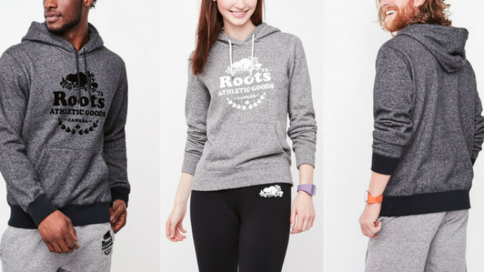 40% off Speckle Sweats from $33.60 @ Roots