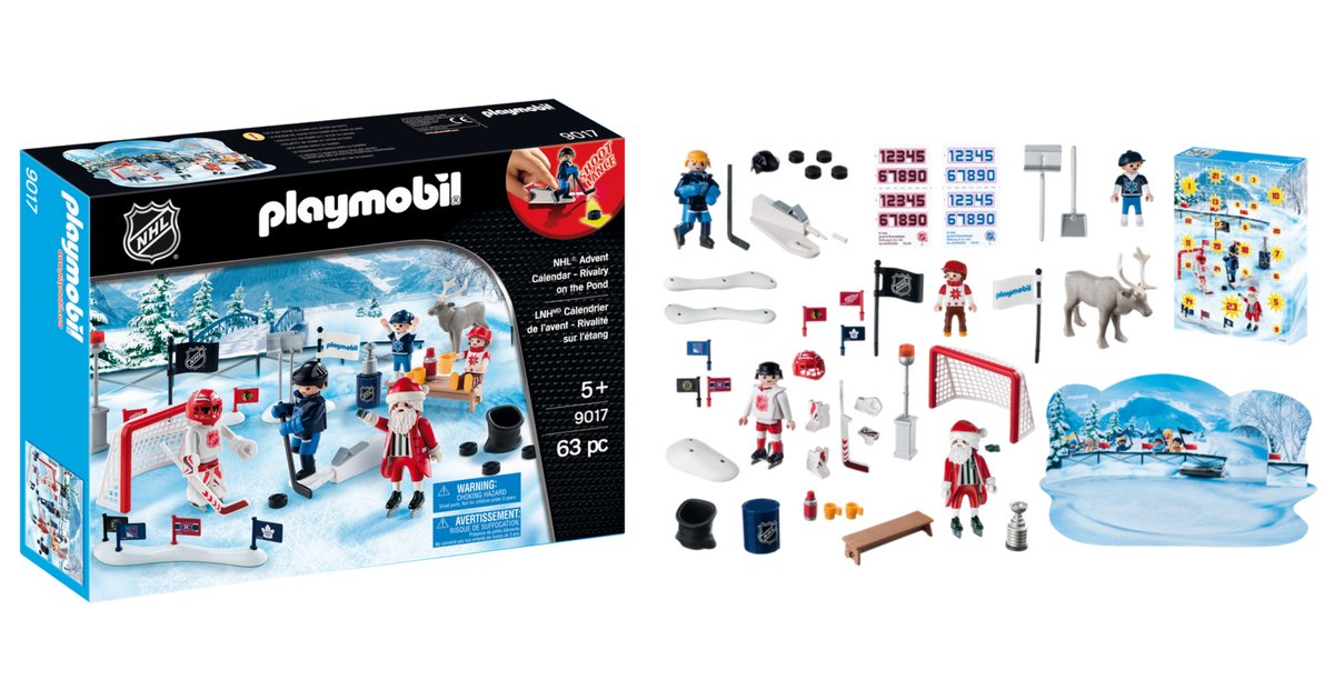 Playmobil NHL Advent Calendar Playset 29.94